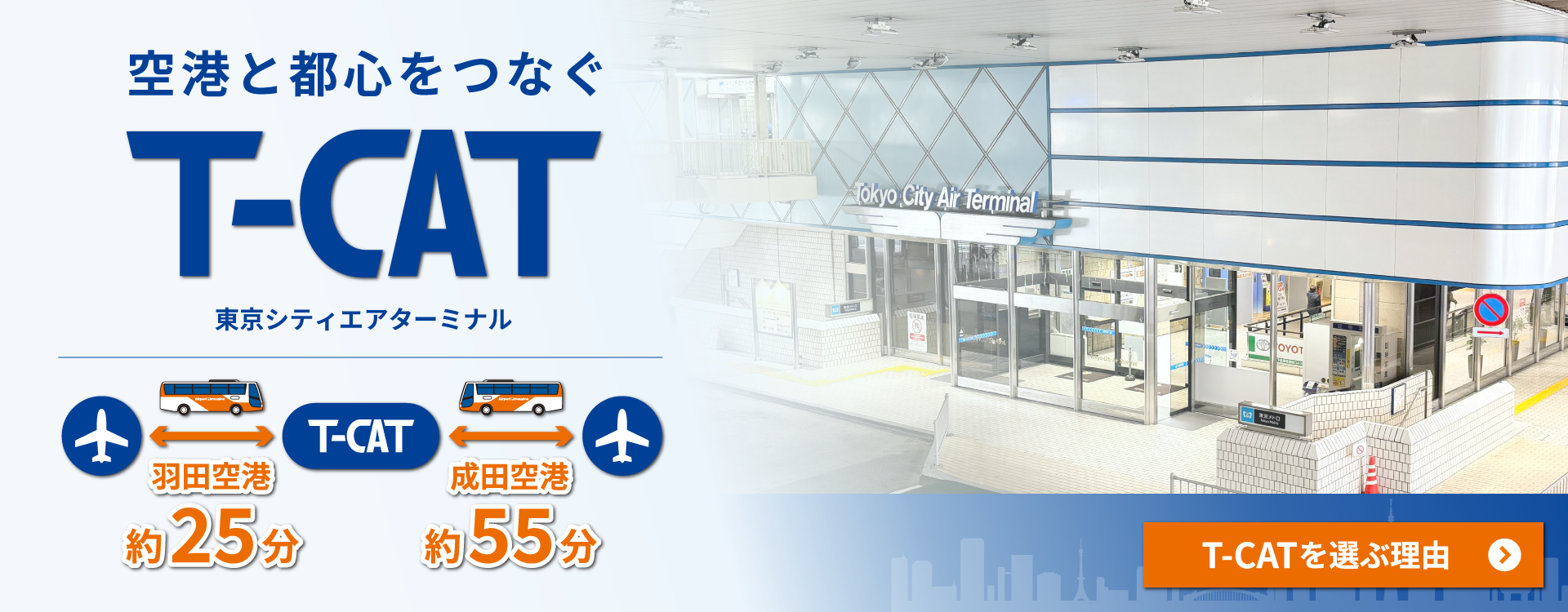 T-CATを選ぶ理由